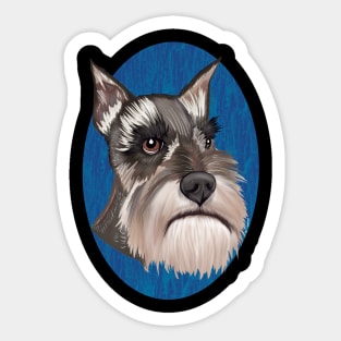 Miniature Schnauzer Sticker